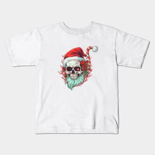 Christmas Skulls Kids T-Shirt